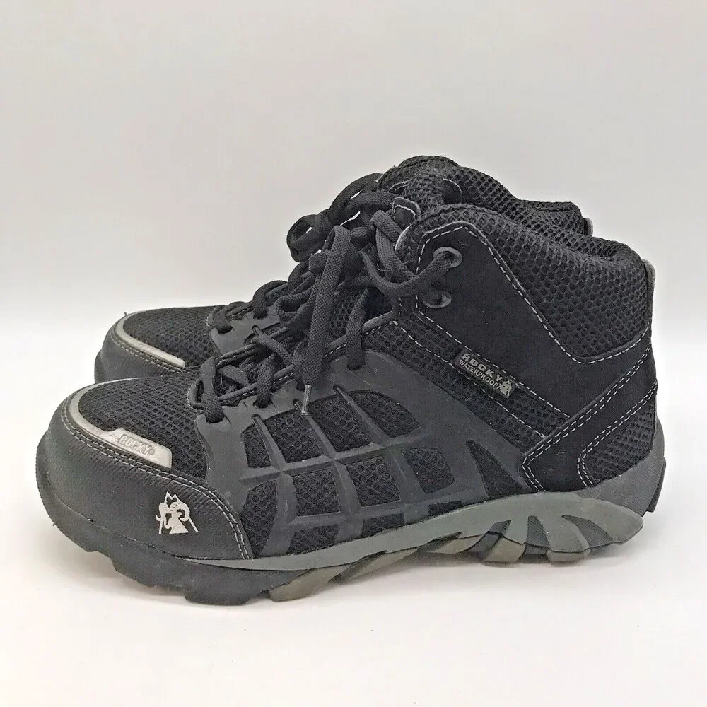 Rocky TrailBlade Composite Toe Waterproof FQ0006051 MidHi EH Reflective 8.5 Boot